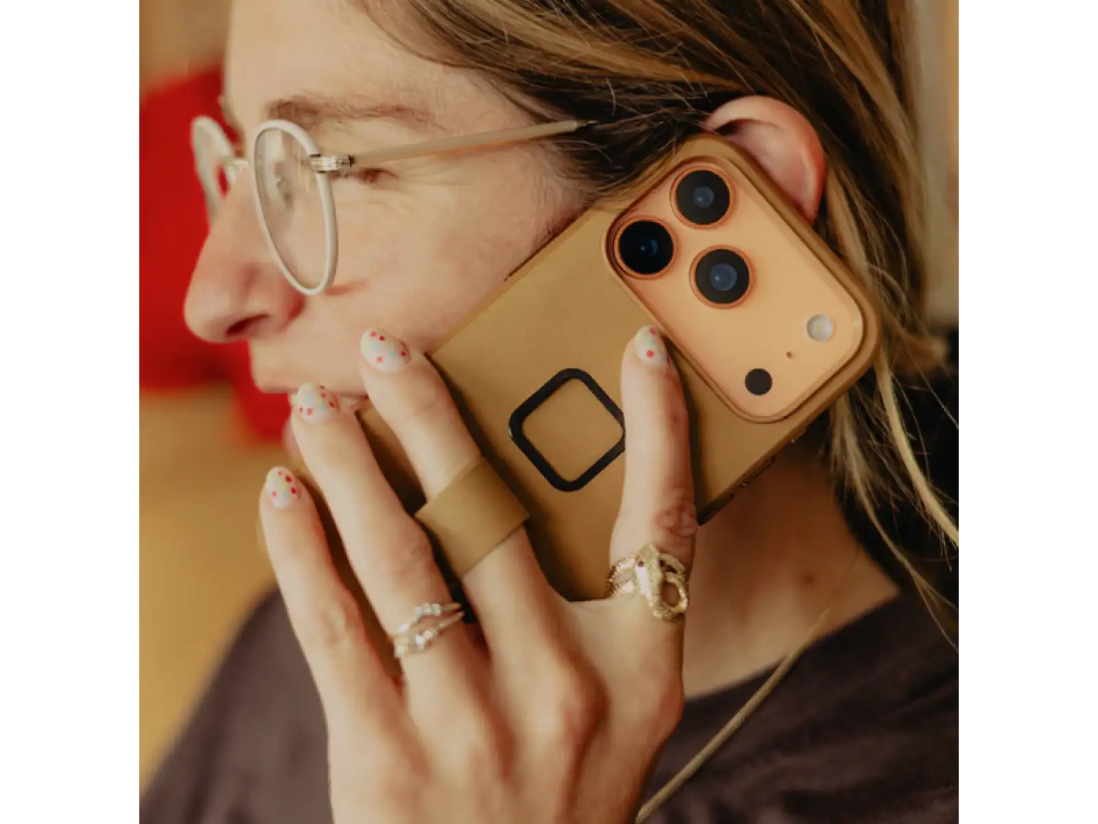 Peak Design Everyday Clarino Loop Hülle iPhone 17 Pro Max Tan