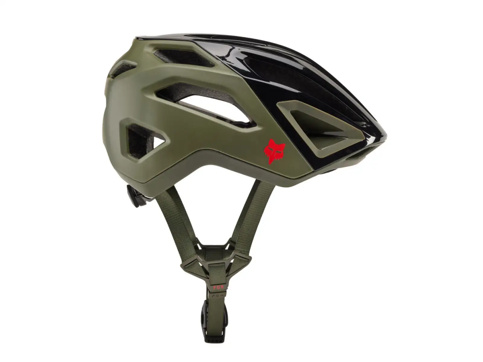 Fox Crossframe Pro Helm Olivgrün