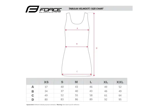 Force Abby Damen Sportkleid Blau/Schwarz