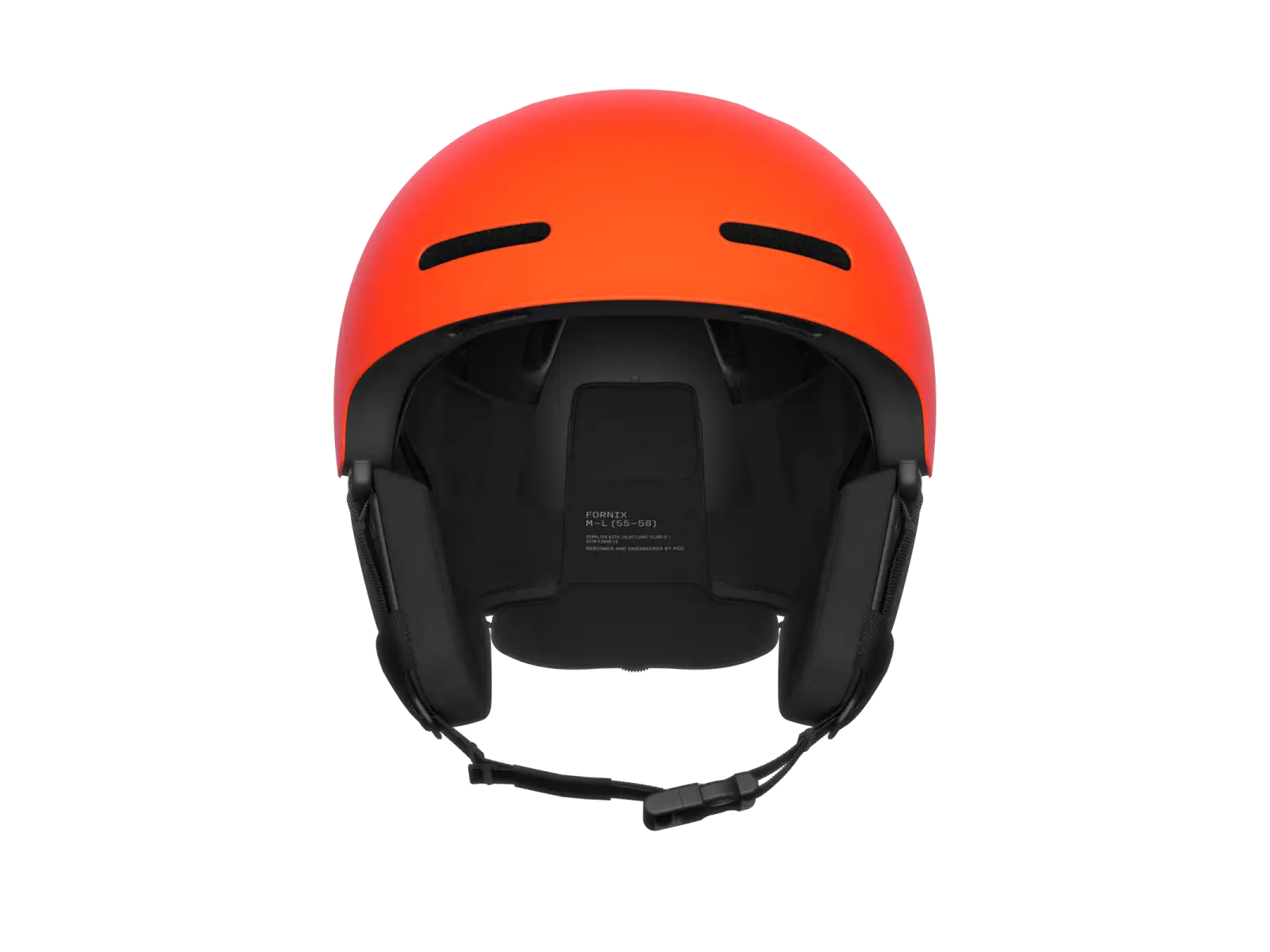 POC Fornix MIPS Skihelm Fluorescent Mattorange MLG