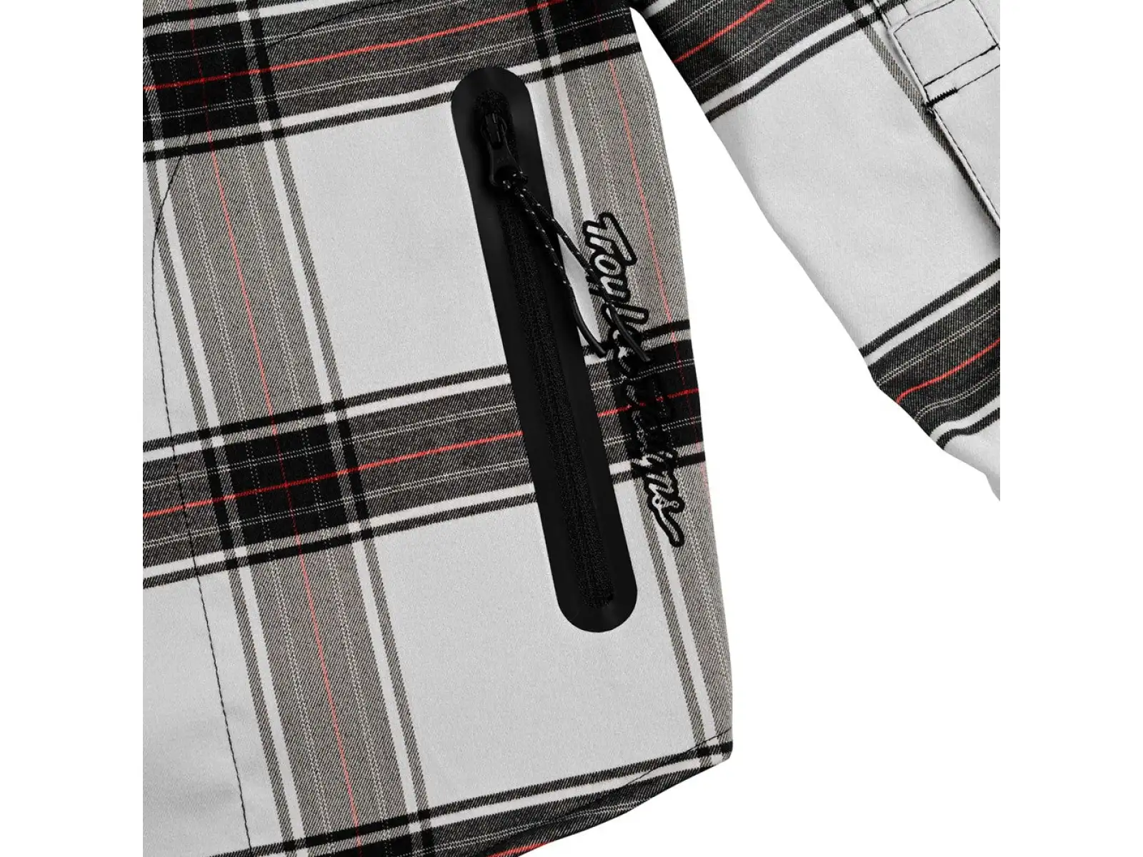 Troy Lee Designs Grind Flannel Paid Herrenhemd Mist
