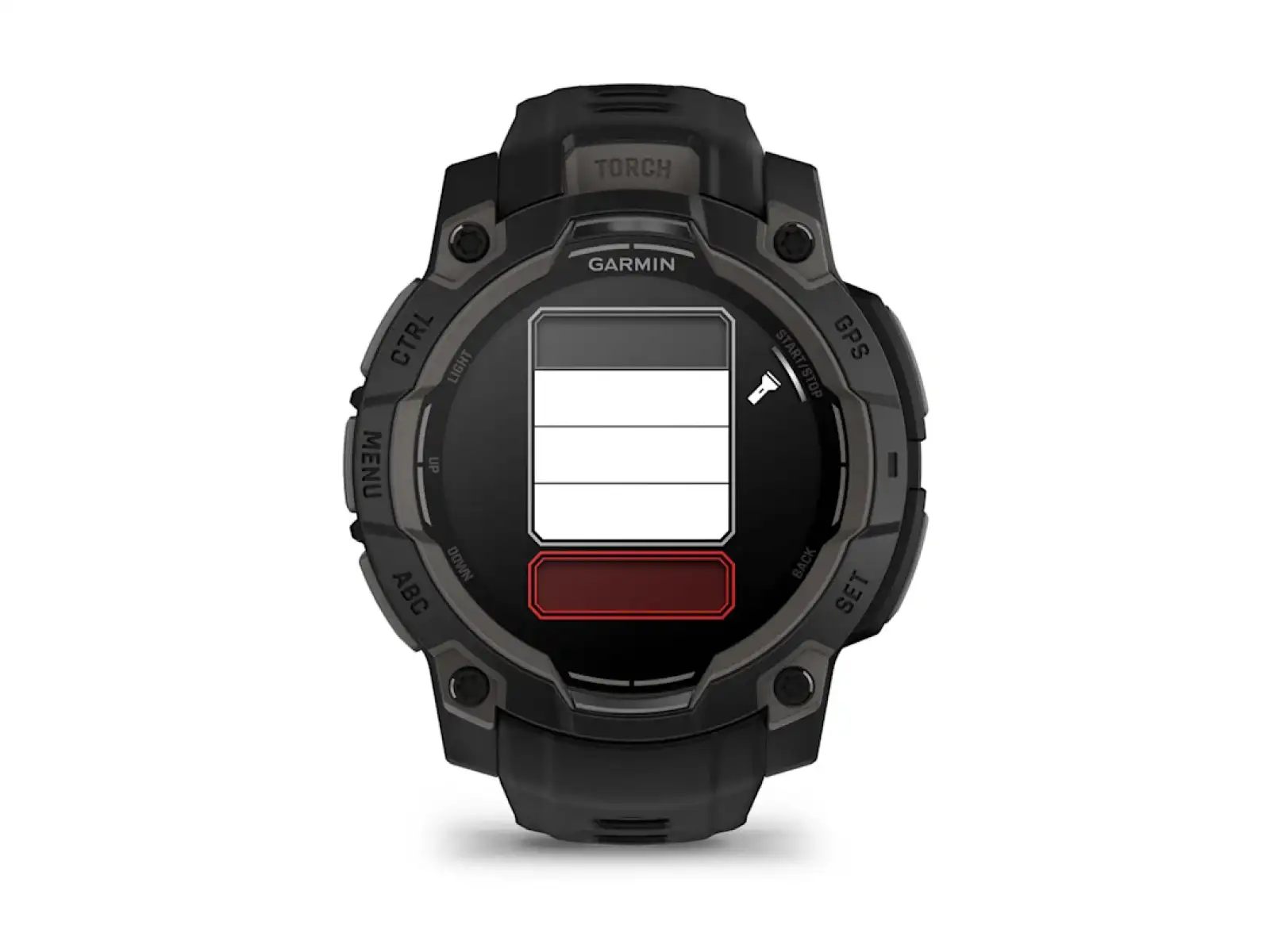 Garmin Instinct 3 Amoled 45 mm Smartwatch Black/Black Armband