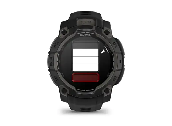 Garmin Instinct 3 Amoled 45 mm Smartwatch Black/Black Armband