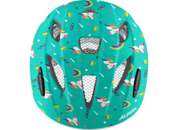 Alpina Ximo Flash Kinderhelm Unicorn Gloss