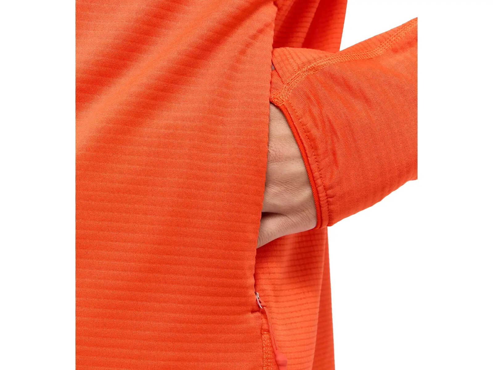 Haglöfs L.I.M Mid Multi Hood Herren Kapuzenpullover rot