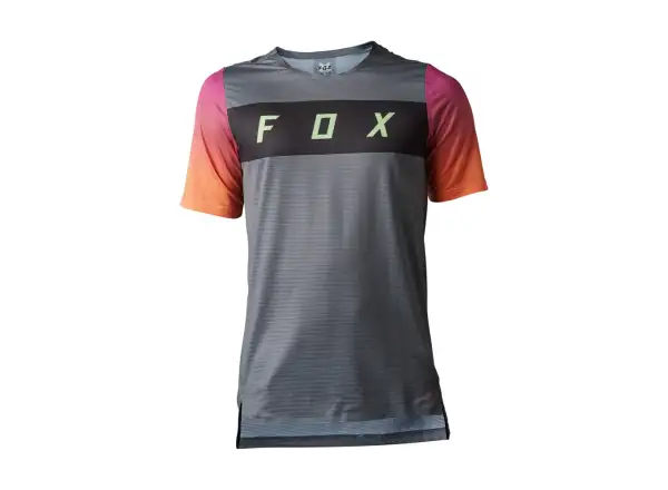 Fox Flexair Arcadia Herren Trikot Kurzarm Pewter