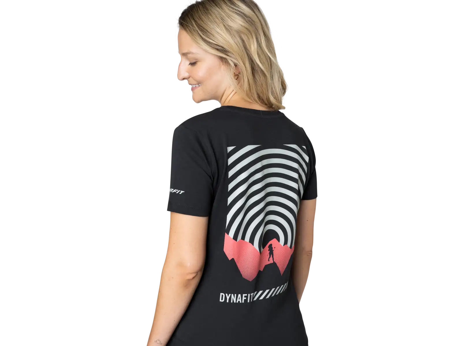 Dynafit 24/7 Graphic Damen T-Shirt Kurzarm Black Out