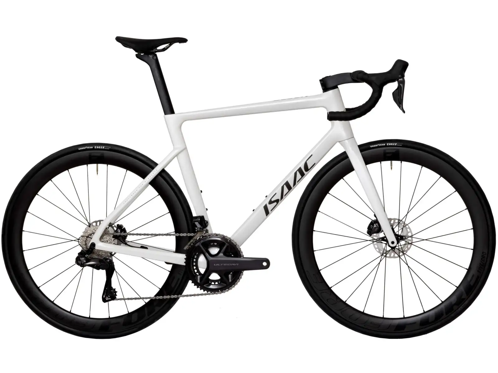 Isaac Boson 105 Di2 Rennrad Mineral White