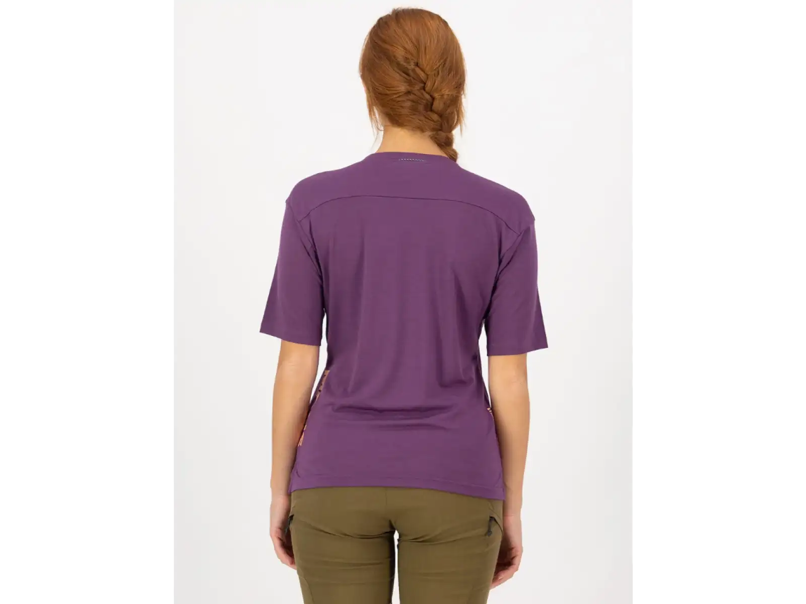 Mons Royale Diversion Merino Damen Trikot Kurzarm Ultraviolet/Boysenberry
