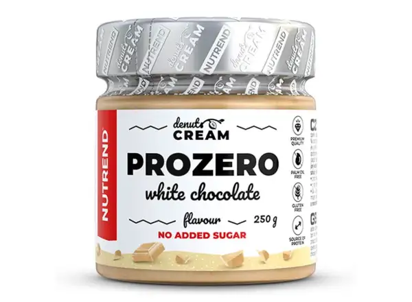 Nutrend Denuts Cream feine Nusscreme 250 g prozero mit weißer Schokolade