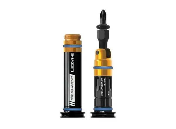 Lezyne Dual Insert Kit Kleines Werkzeugset Schwarz
