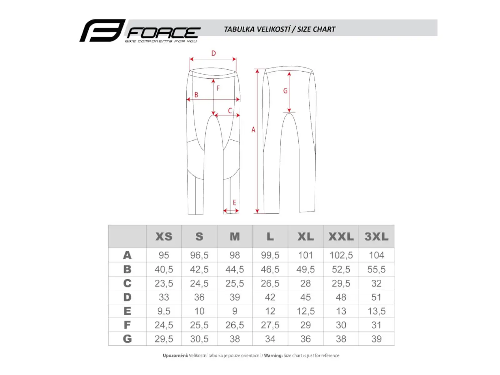 Force Maze Hose mit Einlage Schwarz