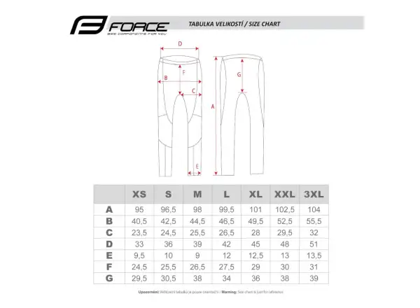 Force Maze Hose mit Einlage Schwarz