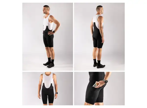 Force F Passion Herren Shorts mit Umschlag und Einlage Schwarz