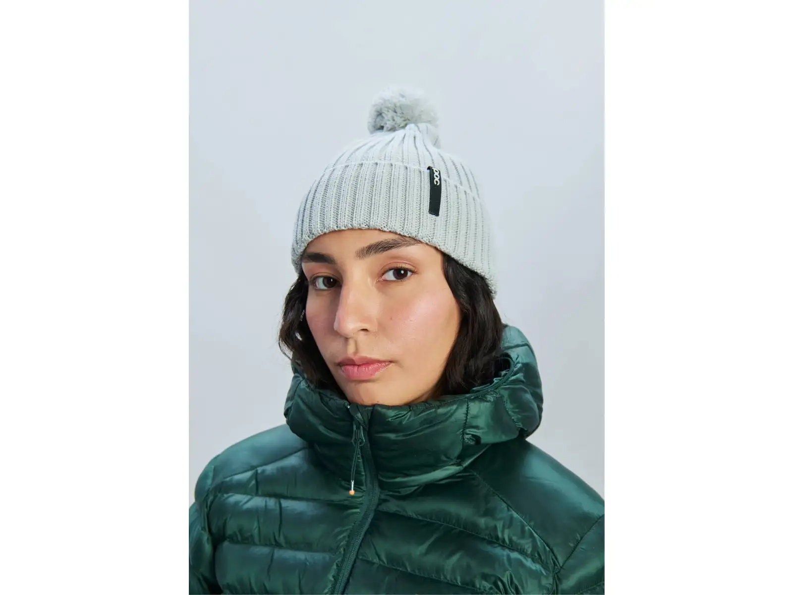 POC Beanie Pom Mütze mit Bommel Granite Grey