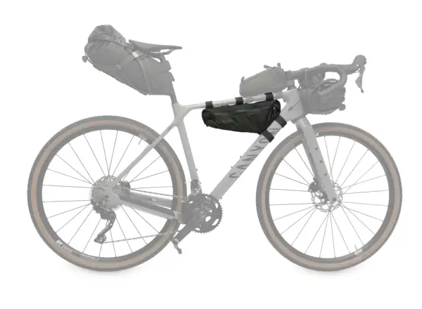 Acepac Triangle Frame Bag MKIII Tasche 2 l Black, Größe M