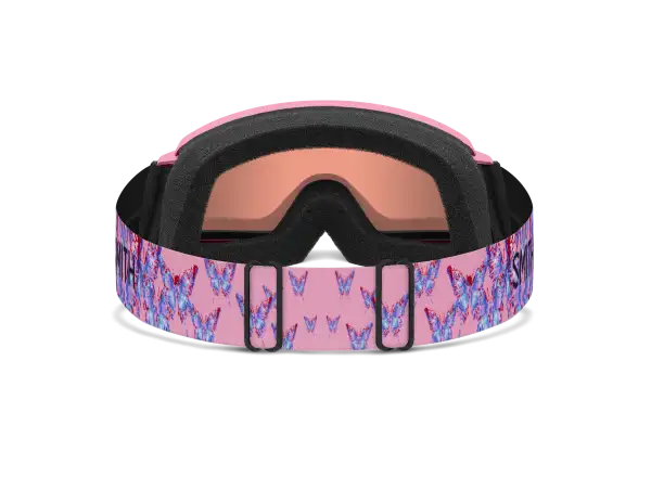 Smith Rascal Ski-Brille für Kinder Bright Pink LoFi Butterfly / RC36