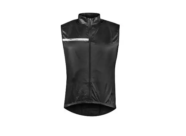 Force Windpro winddichte Unisex-Weste schwarz