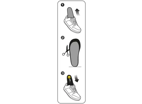 Sidas Cushioning Gel Support V2  Einlegesohlen für Schuhe 1 Paar