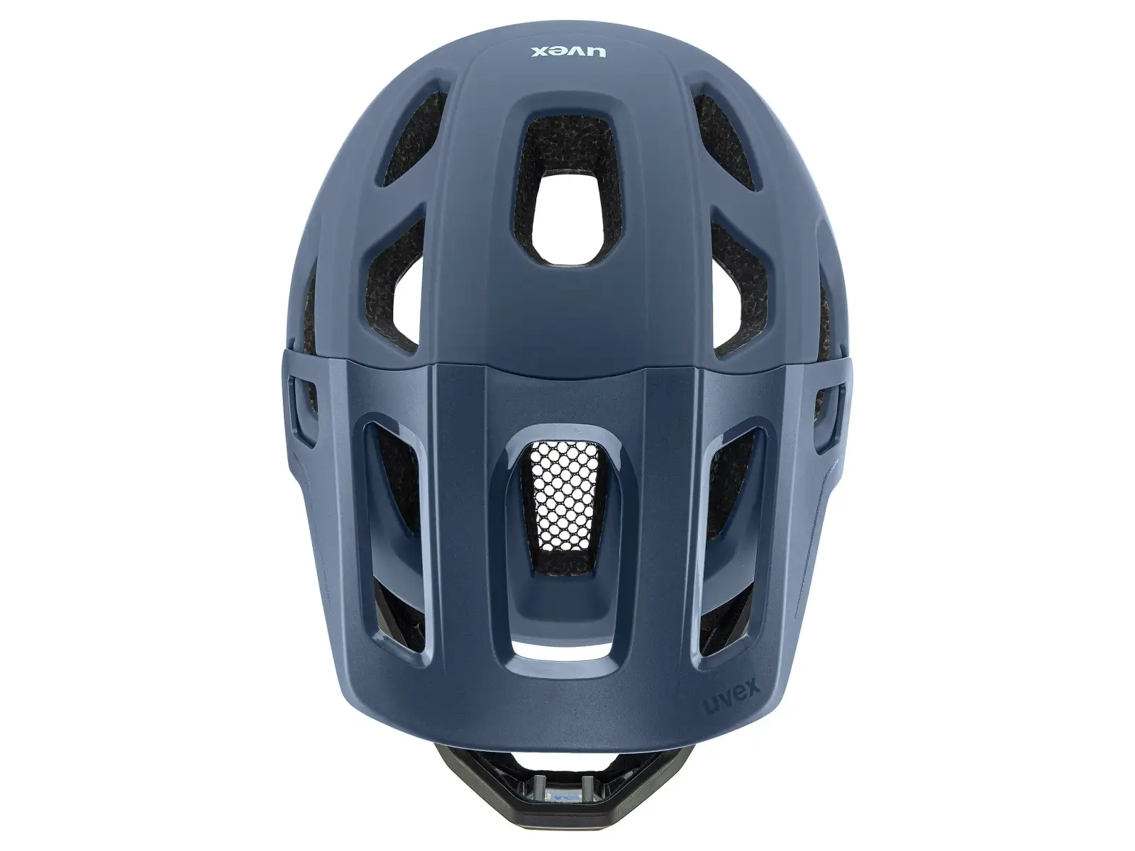 Uvex React JR Fullface MTB Helm Dusk blue matt