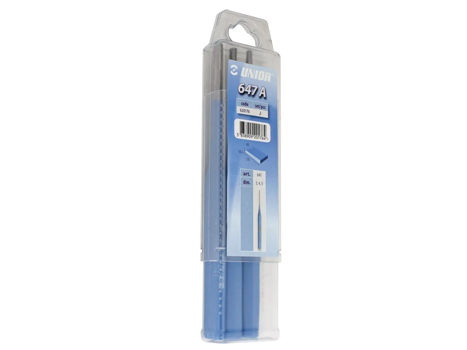 Unior Abzieher Satz für 3,4,5 mm Bolzen