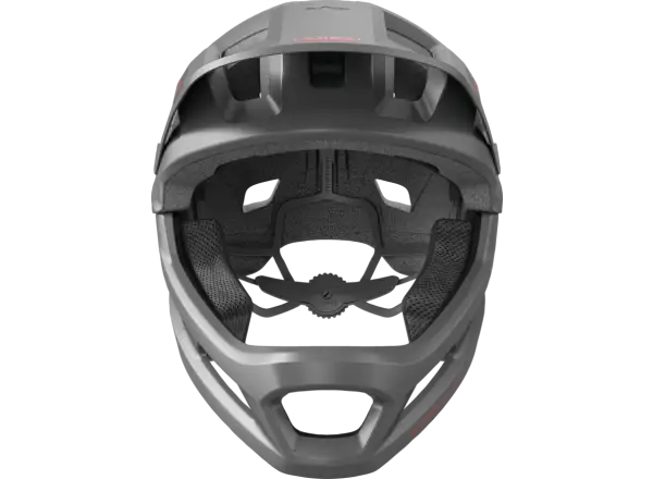 Abus YouDrop FF Kinderhelm in Silber.