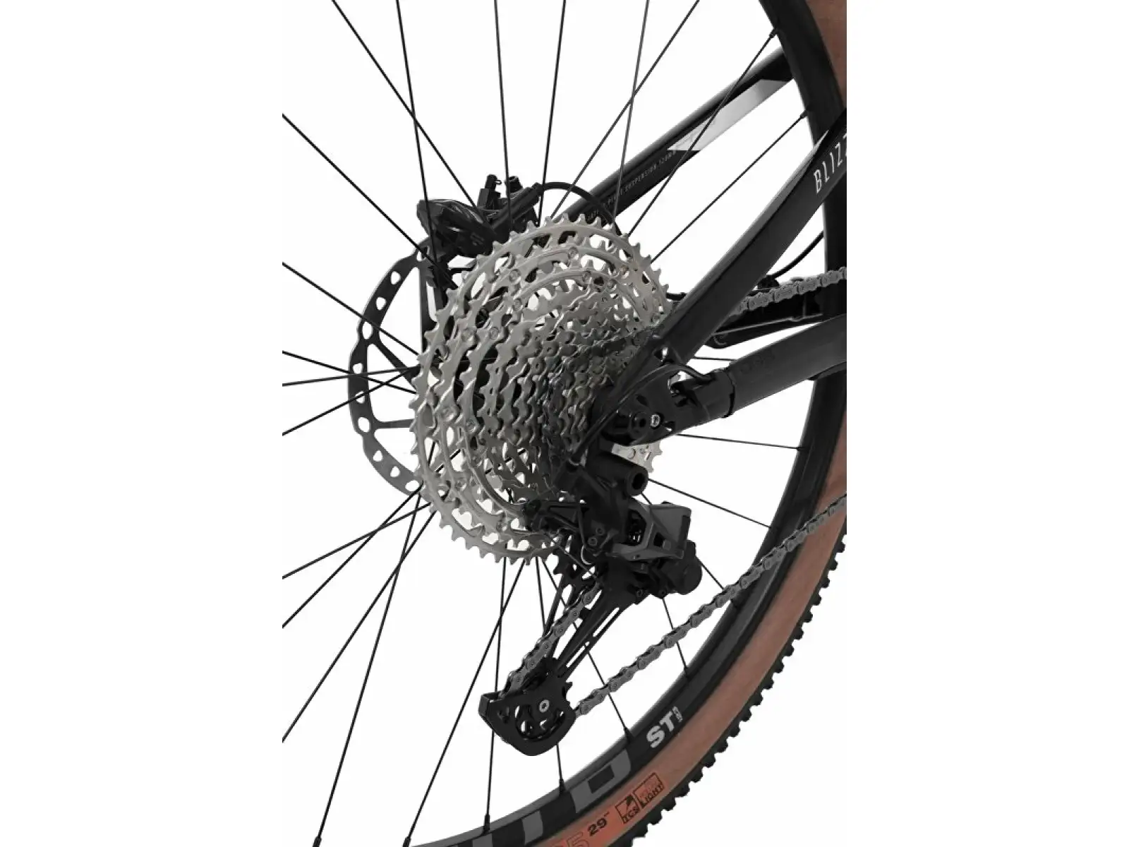 Rock Machine Blizzard XCM 70-29 weiß/grau vollgefedertes Mountainbike