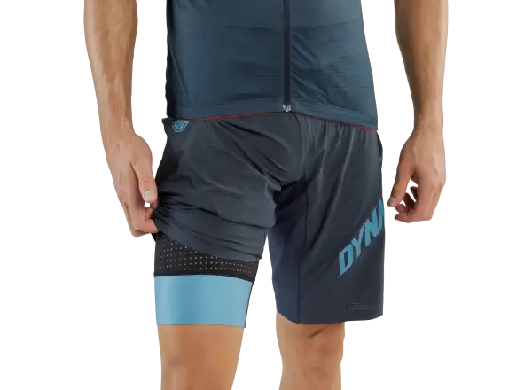 Dynafit Ride Light 2v1 Herren Shorts Blueberry/Storm Blue