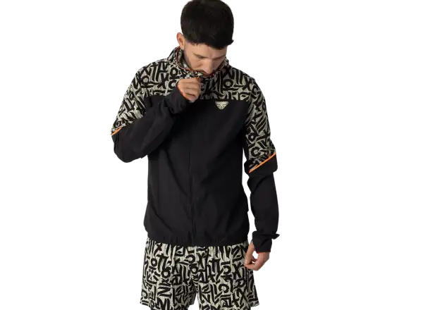 Dynafit Trail Wind Herren Laufjacke Overcast