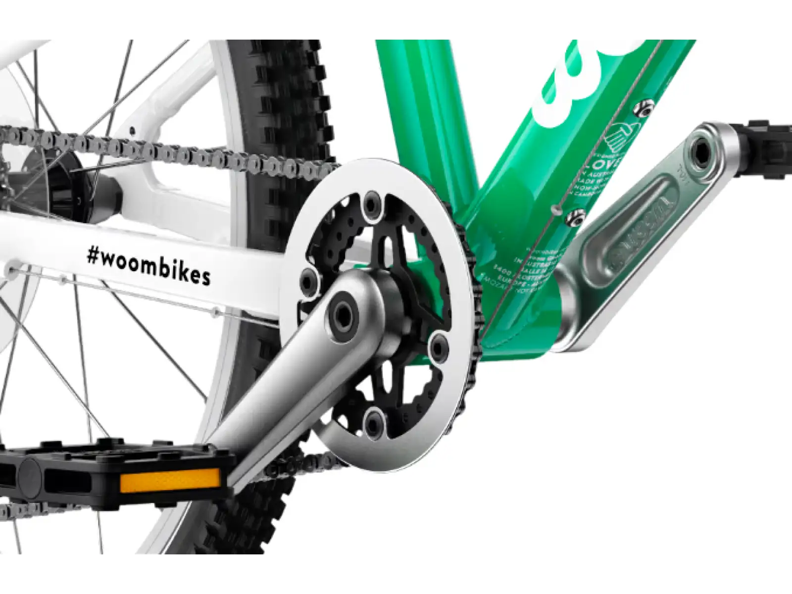 Woom 6 Mint Green 26 Kinderfahrrad