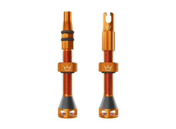 Peatys Holeshot Fast Flow Tubeless-Ventile 42 mm Mango