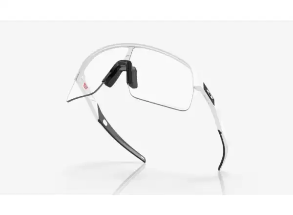 Oakley Sutro Lite Brille Matte White/Clear Photochromic