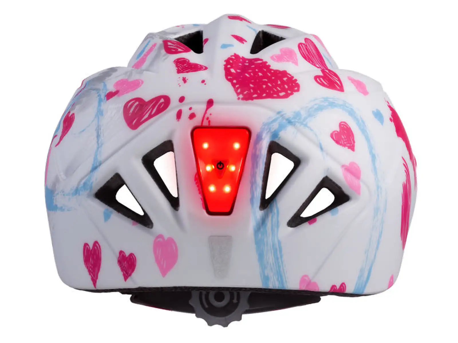Etape Pluto Light Kinderfahrradhelm weiß/rosa matt