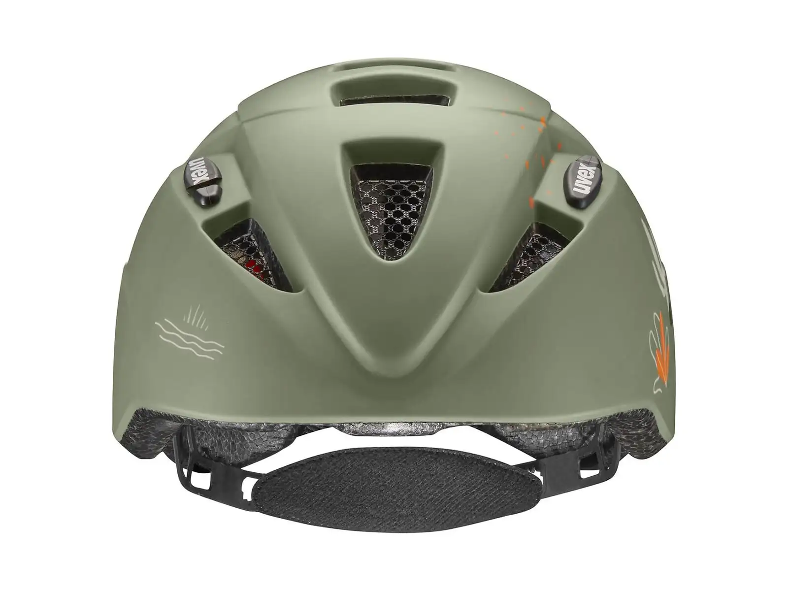 Uvex Kid 2 CC Kinderhelm Sage Green Dino Matt