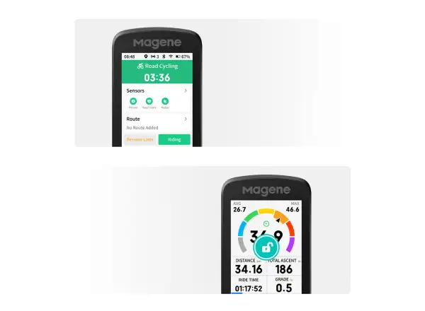 Magene C606 V2 GPS Fahrradcomputer