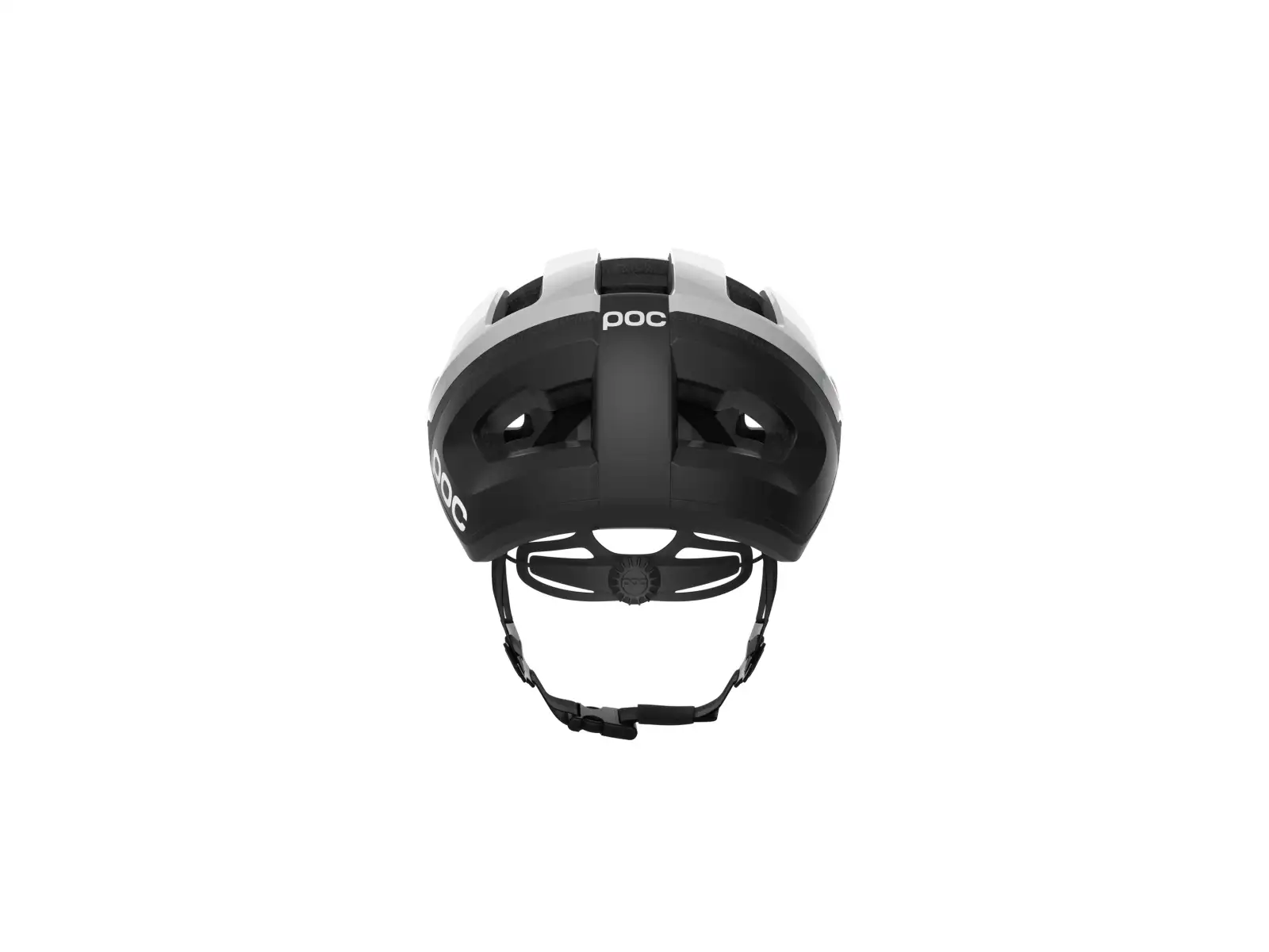 POC Omne Lite Rennradhelm Hydrogen White/Uranium Black Matt