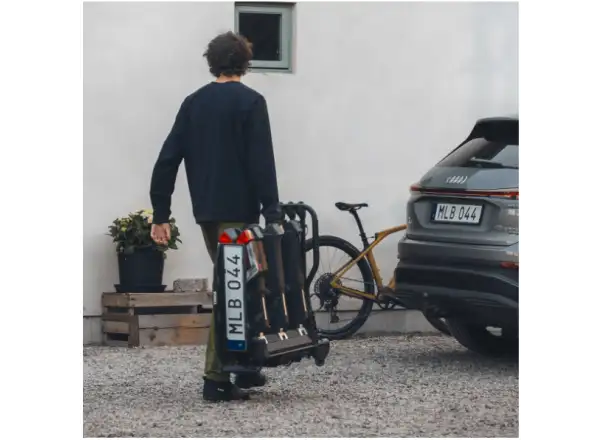 Thule EasyFold XT Black/Silver Träger für 2-3 Fahrräder für Anhängerkupplung