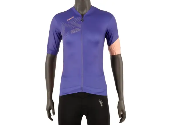 Silvini Rosalia Damen Kurzarmtrikot marineblau/koralle