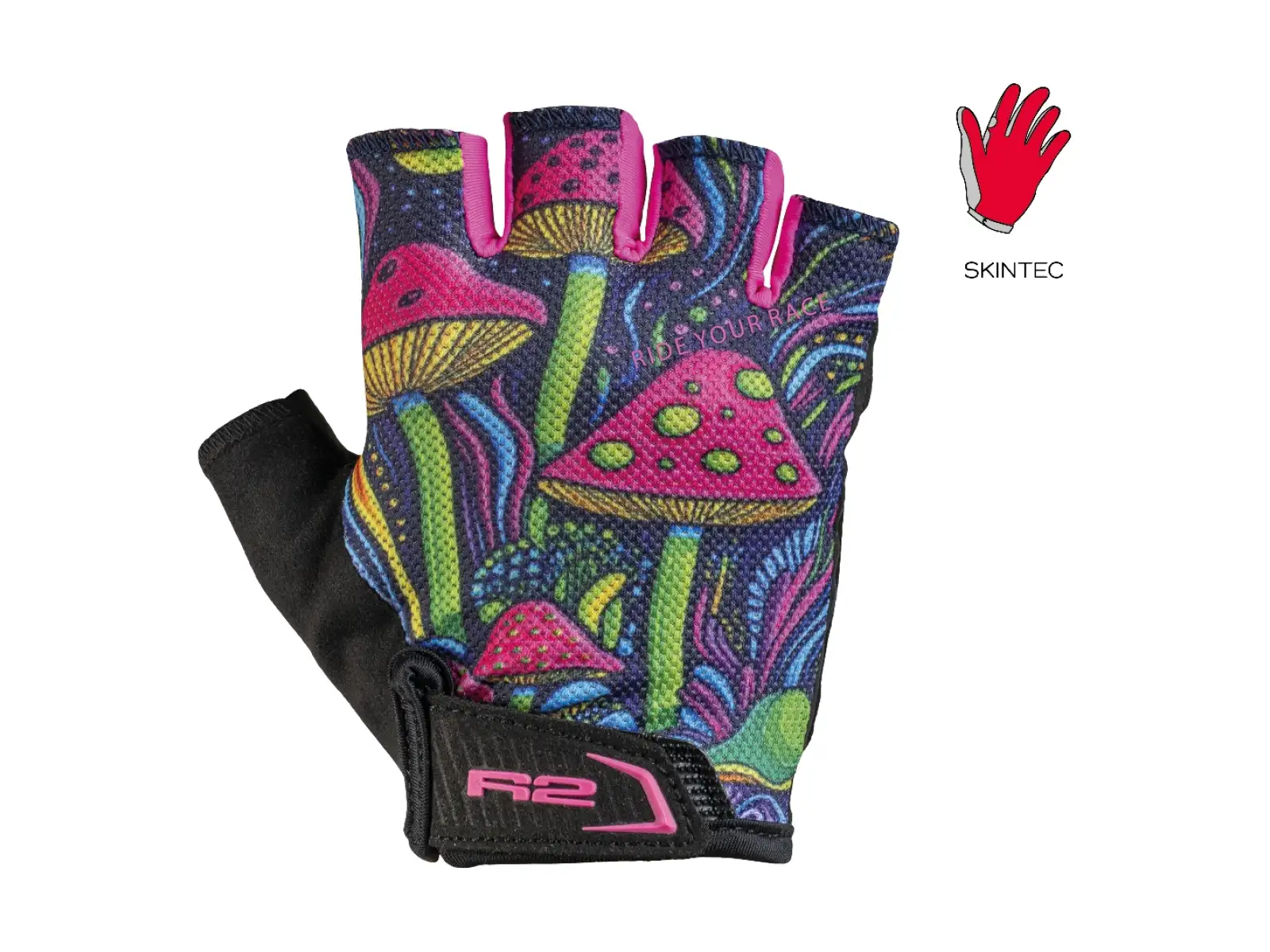 R2 Mistral Kinder-Fahrradhandschuhe rosa