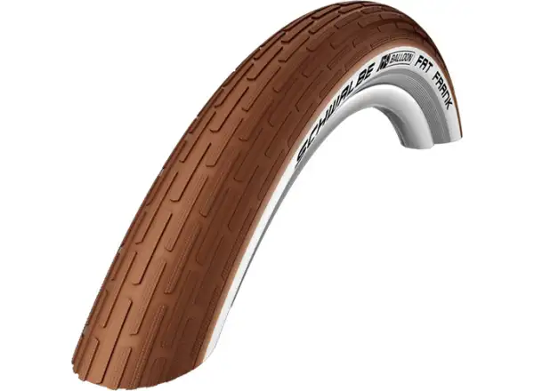 Schwalbe Fat Frank KevlarGuard 26x2,35" MTB Drahtreifen Brown-WhiteWall