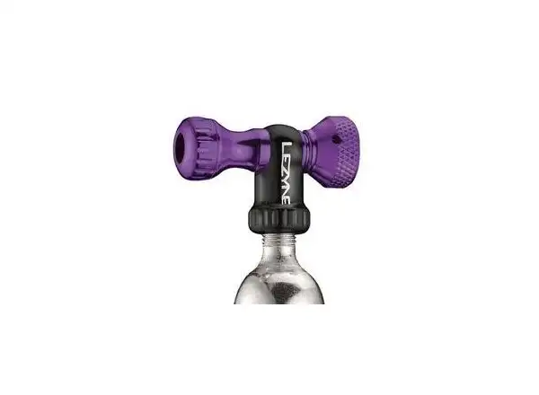 Lezyne Control Drive CNC CO2 Pumpe Lila