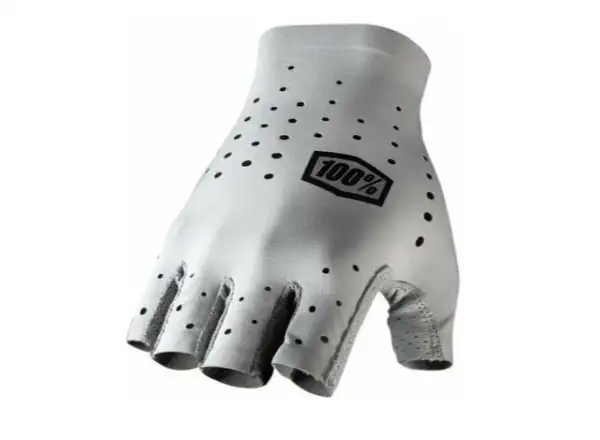 100% Sling Damen Kurzfingerhandschuhe Grau
