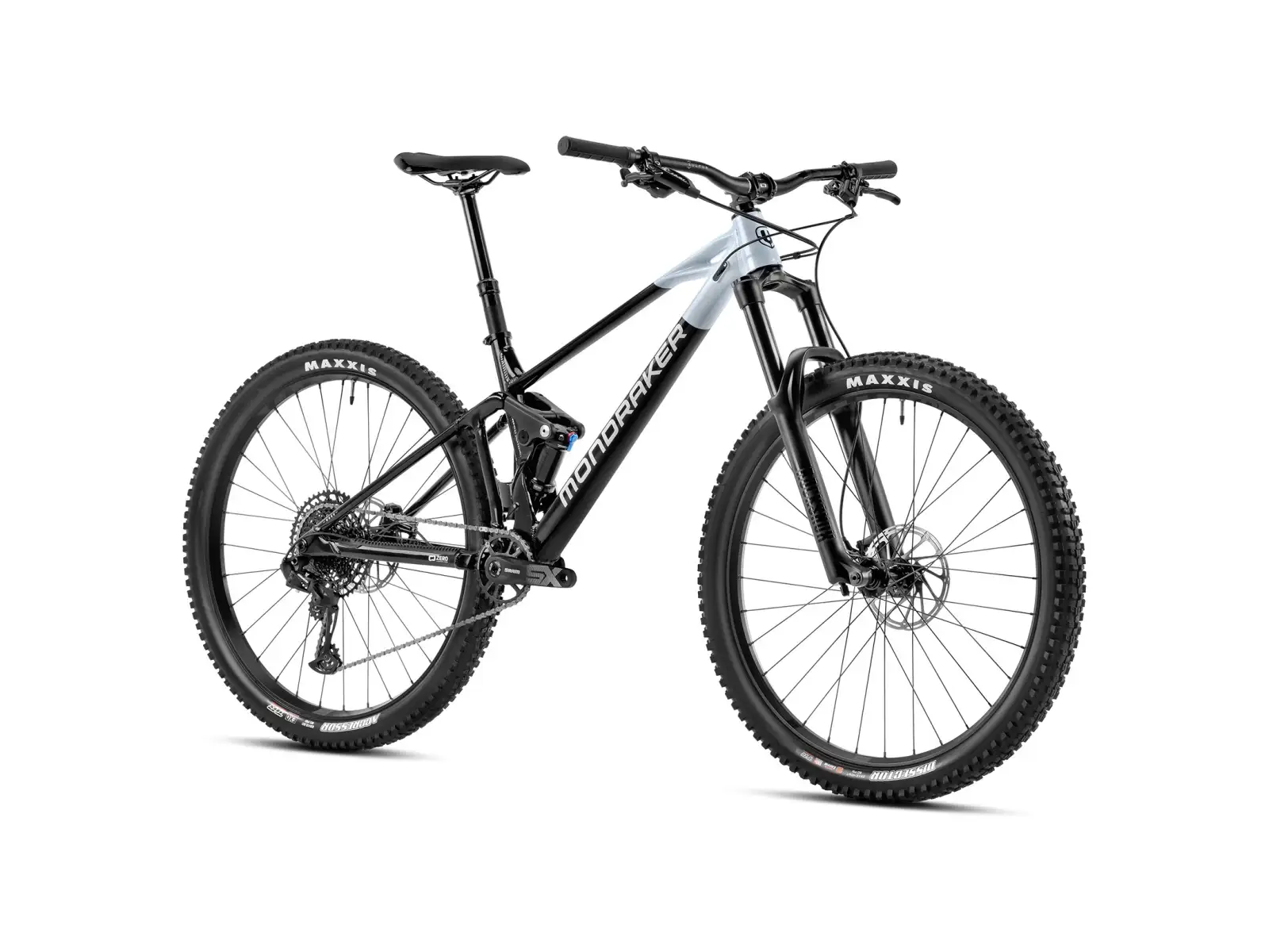 Mondraker Raze vollgefedertes Fahrrad black/dirty white