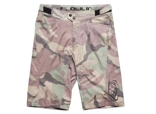 Troy Lee Designs Flowline Shorts mit Einsatz Camo Woodland