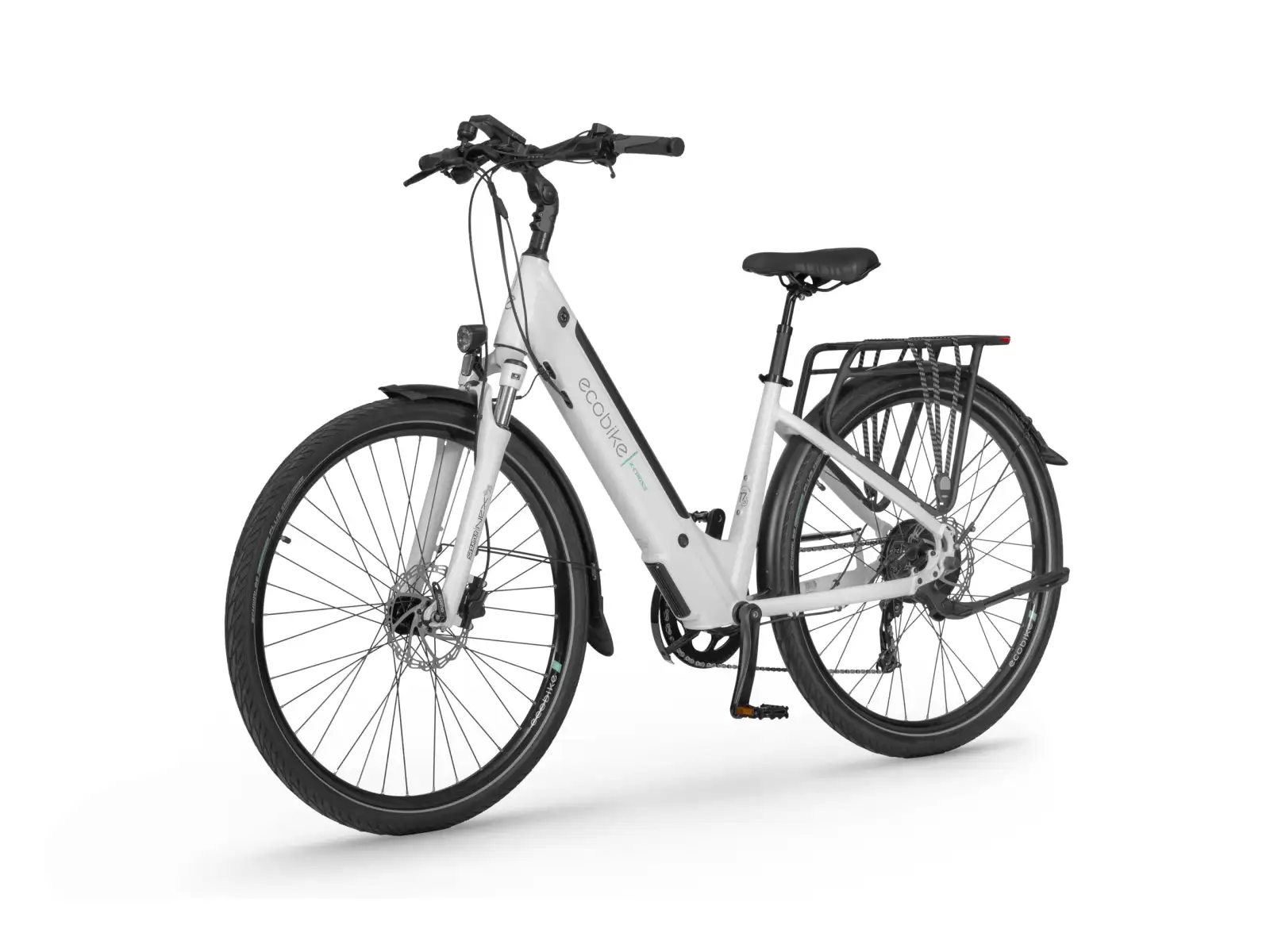 Ecobike X-Cross 504 Wh weiß Trekking Elektrofahrrad