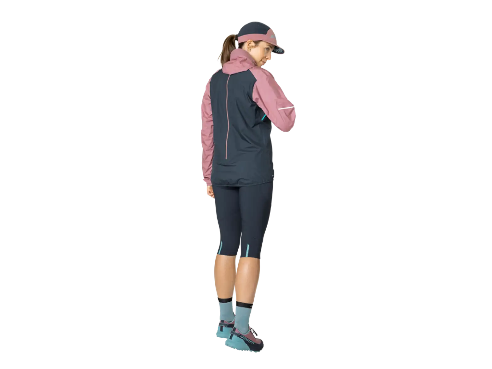 Dynafit Alpine 3 L Damen Laufjacke Mokarosa