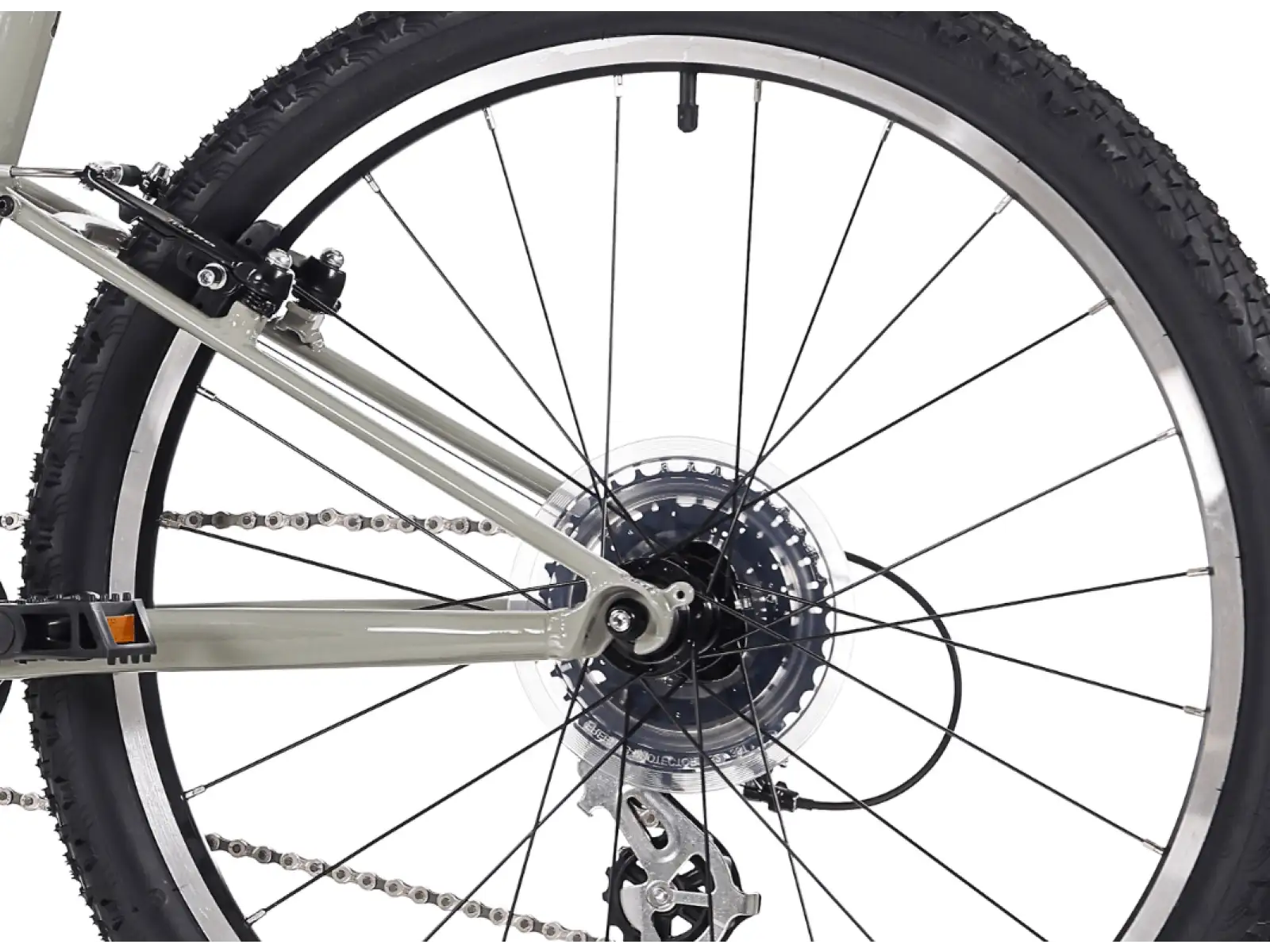 Rock Machine RIFF Jr 24 Kinderfahrrad Gloss Limerock Grey