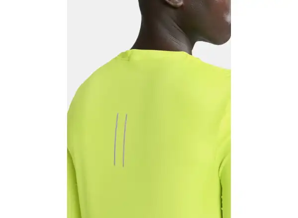 Craft Pro Hypervent Wind Herren-Laufshirt Langarm gelb