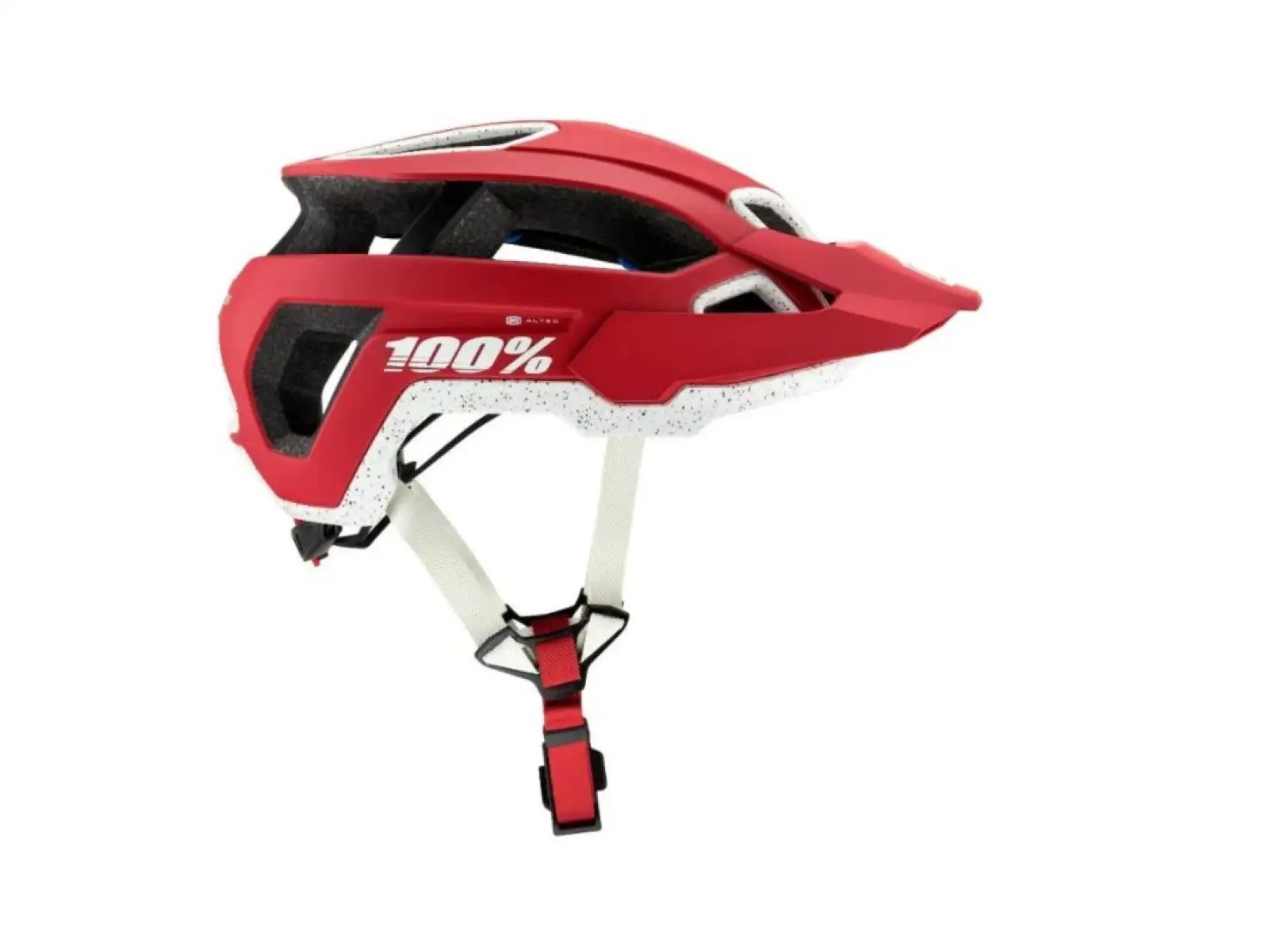 100% Altec Fidlock Helm Tiefe Rot