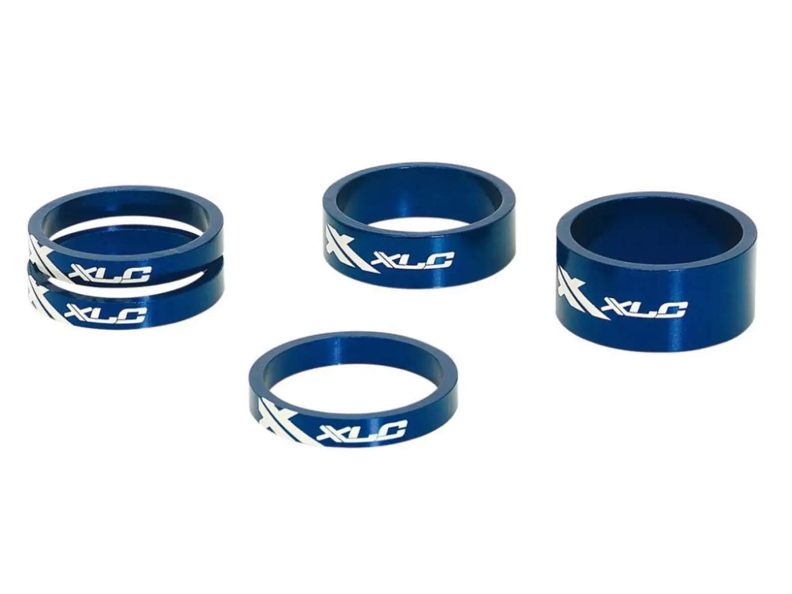 XLC AS-A02 1 1/8" Vorbauerhöhungen blau